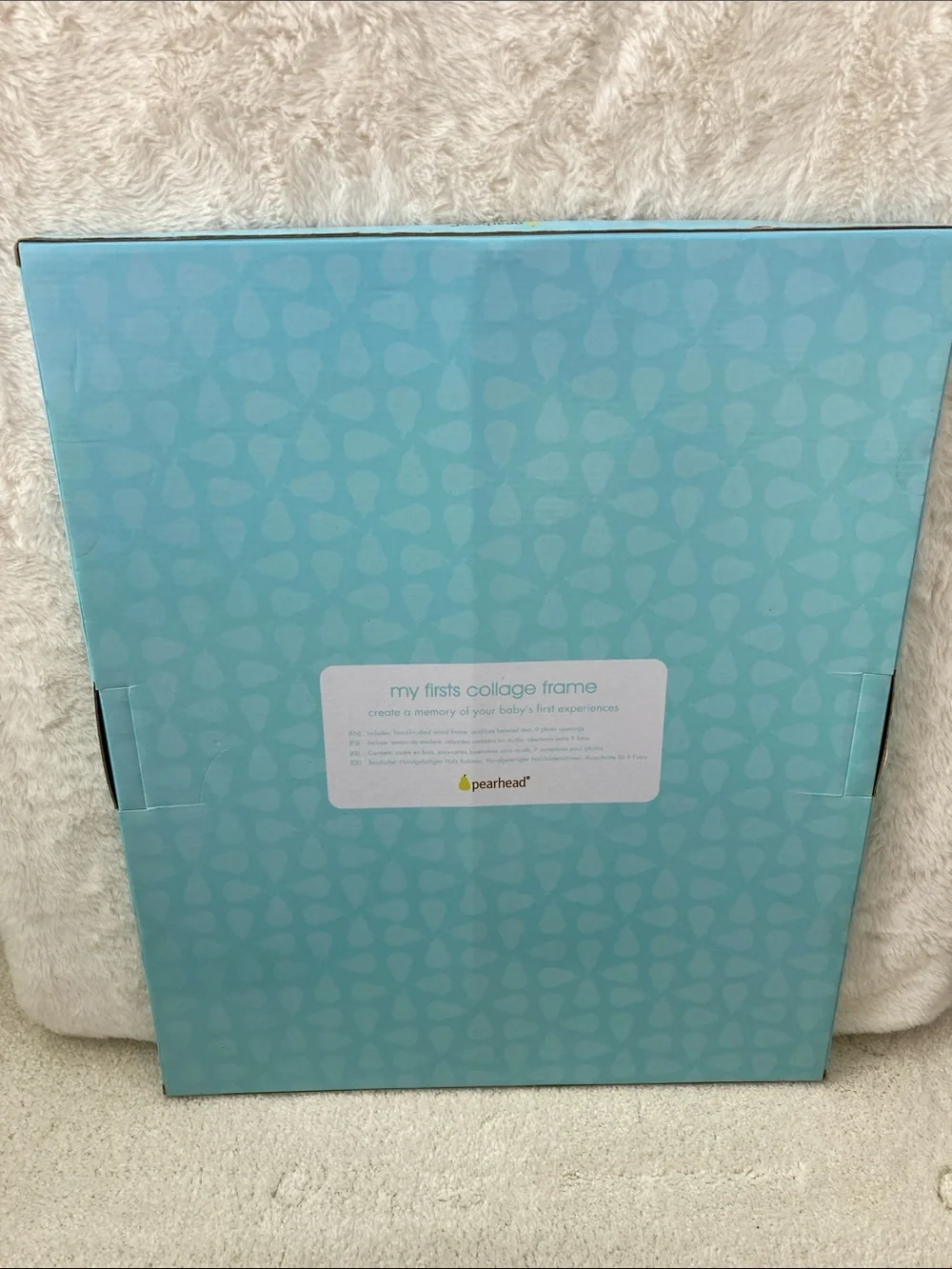 SALE! 50% NWT Pearhead My First Moments Baby Collage White Frame 21” x 17”